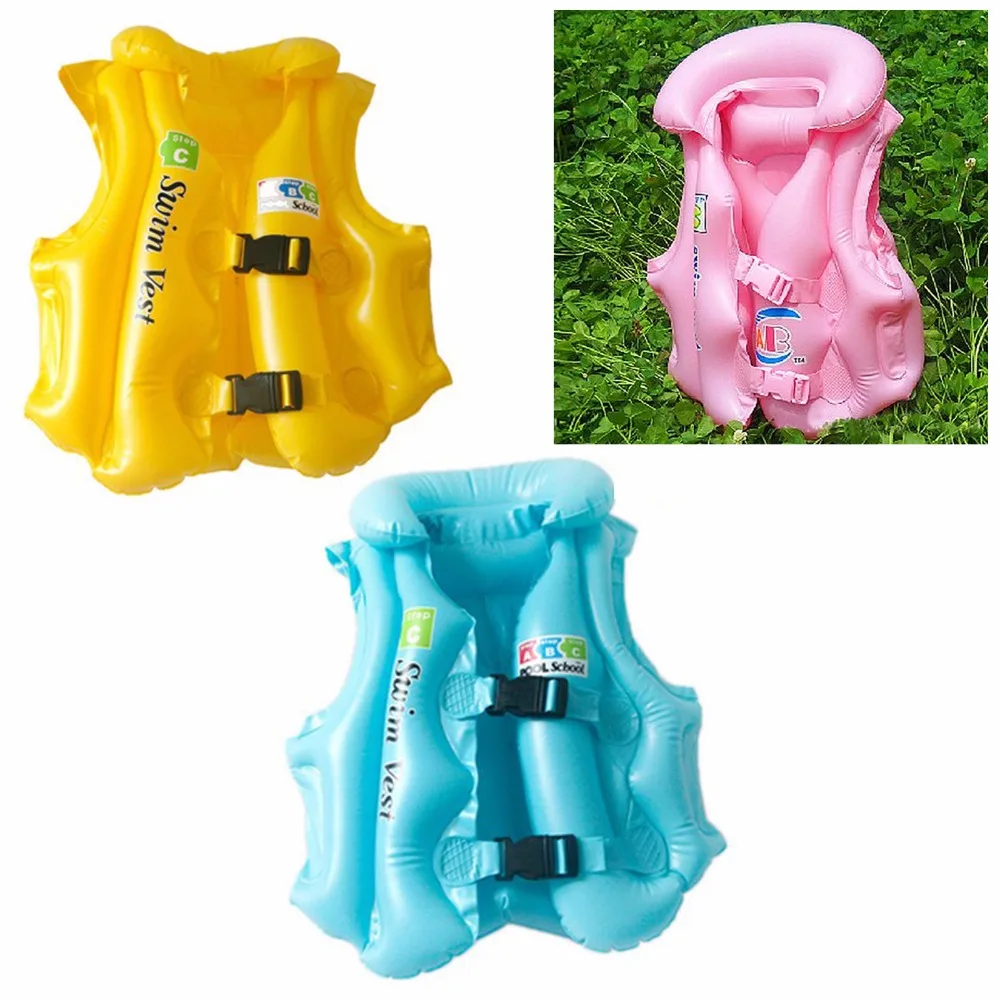 Adjustable Children Kids Babys Inflatable Pool Toys Float Life Vest