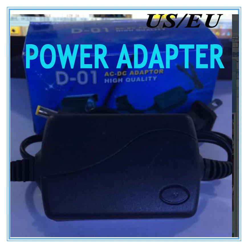 

DC 12V 2A power adapter power supply input AC 100~240V Charger EU/US Plug Adapter for CCTV Camera Double outlet