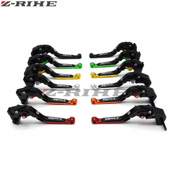

For YAMAHA YZF R3 YZFR3 2015-2017 Motorcycle Accessories CNC Folding Extendable Brake Clutch Levers FOR LOGO YAMAHA YZF R3