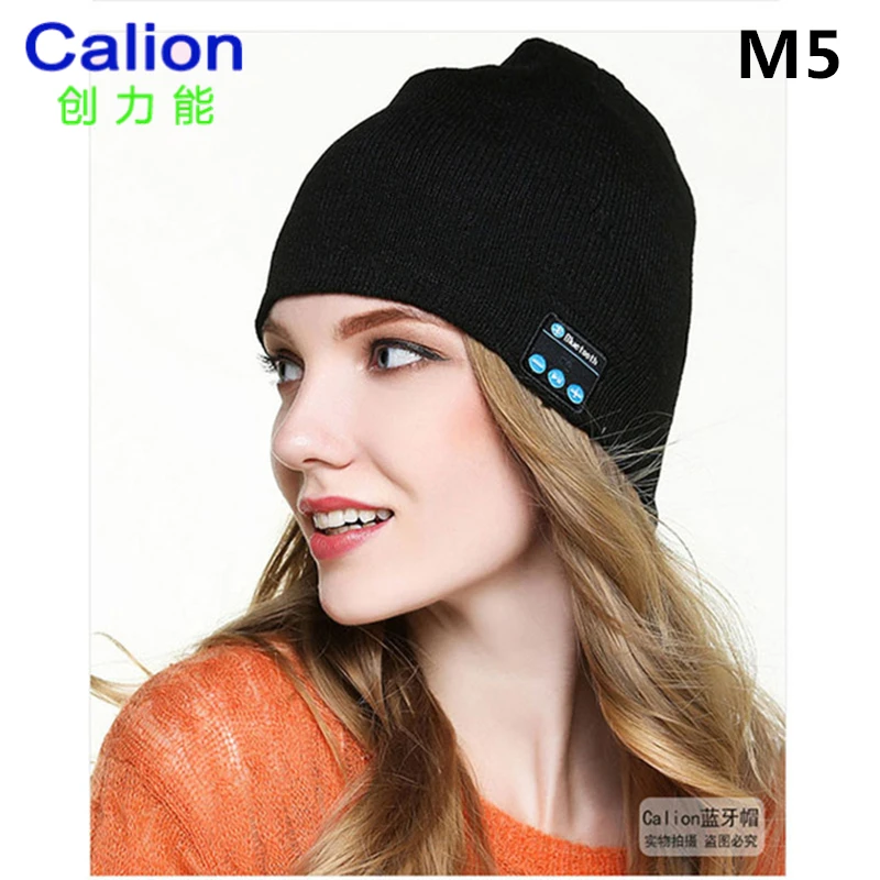 

CALION M5 Wireless Headset Cap Fashion wireless Bluetooth Headphones Hats For Adults Built In Earphones With Mic For Phones PC