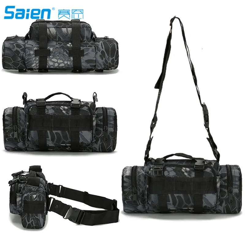 Utility 3P Tactical Duffle Waist Bags Tactical MOLLE Assault Backpack Multifunction Pockets Small EDC for Camping Hiking