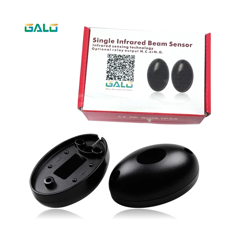 

Waterproof Active Photoelectric Single Beam Infrared Sensor Barrier Detector for Gate Door Window alarm Infrared Photocell