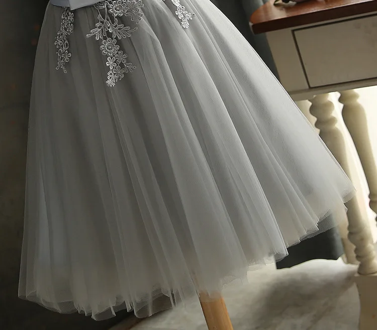 Ходить рядом с вами Шампанское платья невесты Короткие Серые Кружева аппликация Онлайн вечерние свадебное платье Robe Mariage Vestido De Noiva