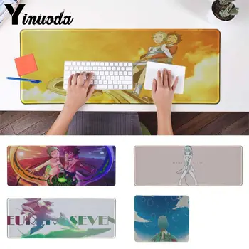 

Yinuoda Top Quality Eureka SeveN Keyboards Mat Rubber Gaming mousepad Desk Mat Free Shipping Large Mouse Pad Keyboards Mat