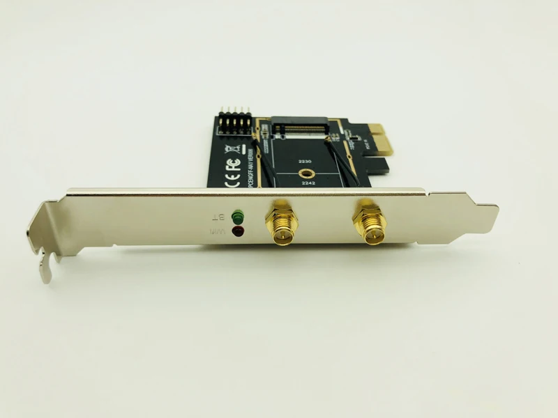 M.2 Wi Fi адаптер M2 NGFF Key с поддержкой беспроводной сети PCIE PCI E 1X 2230 2242 Mini PCIE|Платы