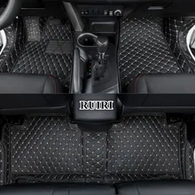 Коврики высшего качества! Специальные автомобильные коврики для Mitsubishi Outlander 5 мест водонепроницаемые ковры-2013 для Outlander