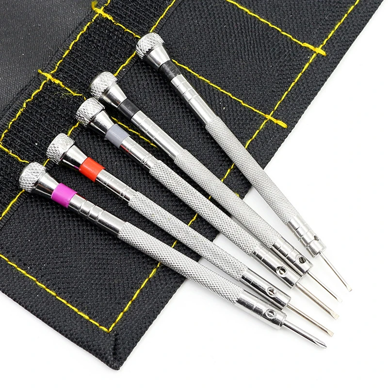 5pcs/set Precision Screwdriver Set Repair Tools Multi function Phillips