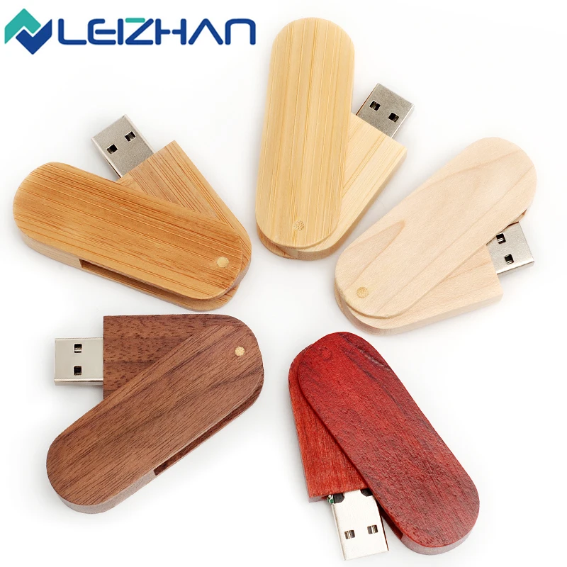 LEIZHAN деревянный usb флэш накопитель для свадьбы или помолвки стиль Материал Ручка