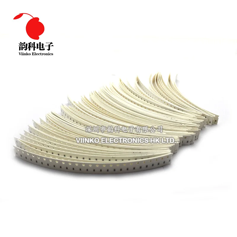 0603 SMD Resistor Kit 1 10ohm to 910Kohm 1/10W 80 values*50pcs=4000pcs