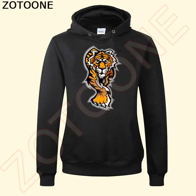 ZOTOONE Сделай Сам Тигр патч железо на Patches12 * 19 7 см аппликация футболка балахон A level