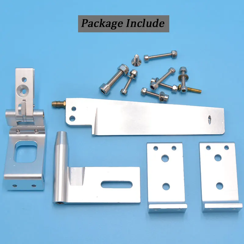 rc boat rudder assembly