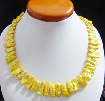 

wwz-#223!! golden seawater pearls, pearl necklace Pipa
