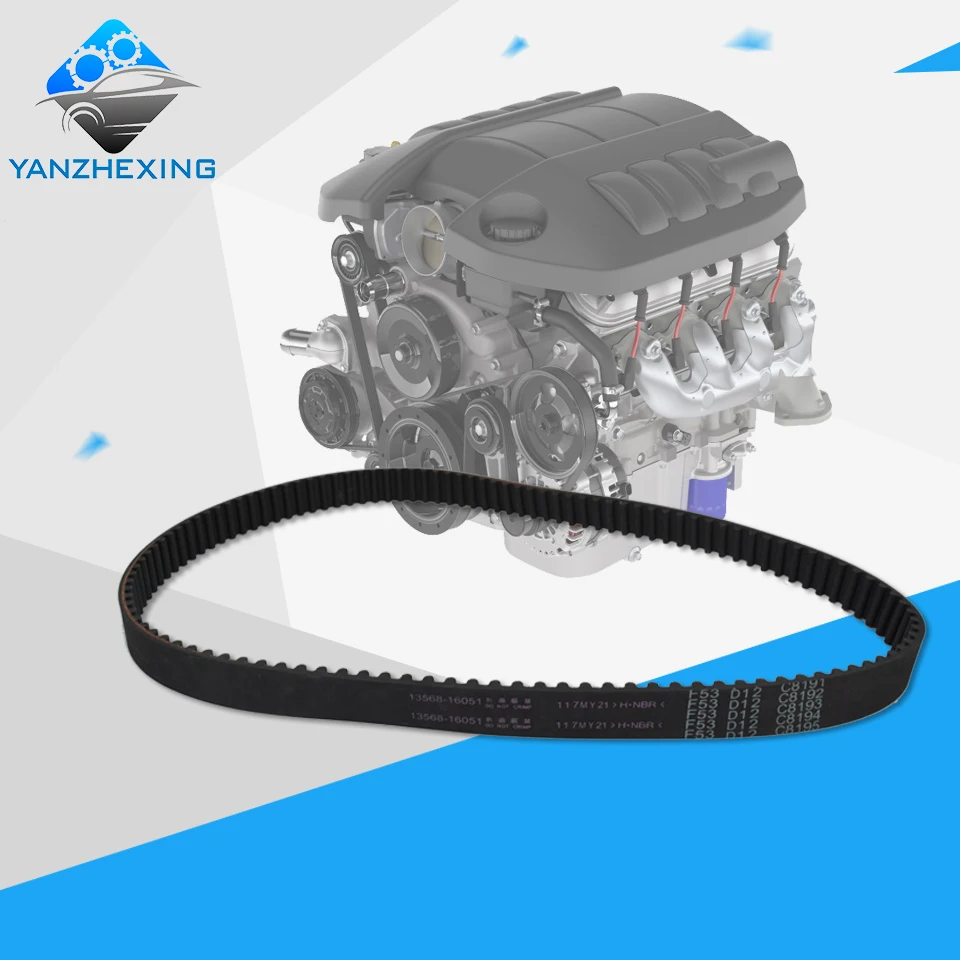Timing Belt OEM13568 16051 117MY21 For Toyota COROLLA CARINA AVENSIS