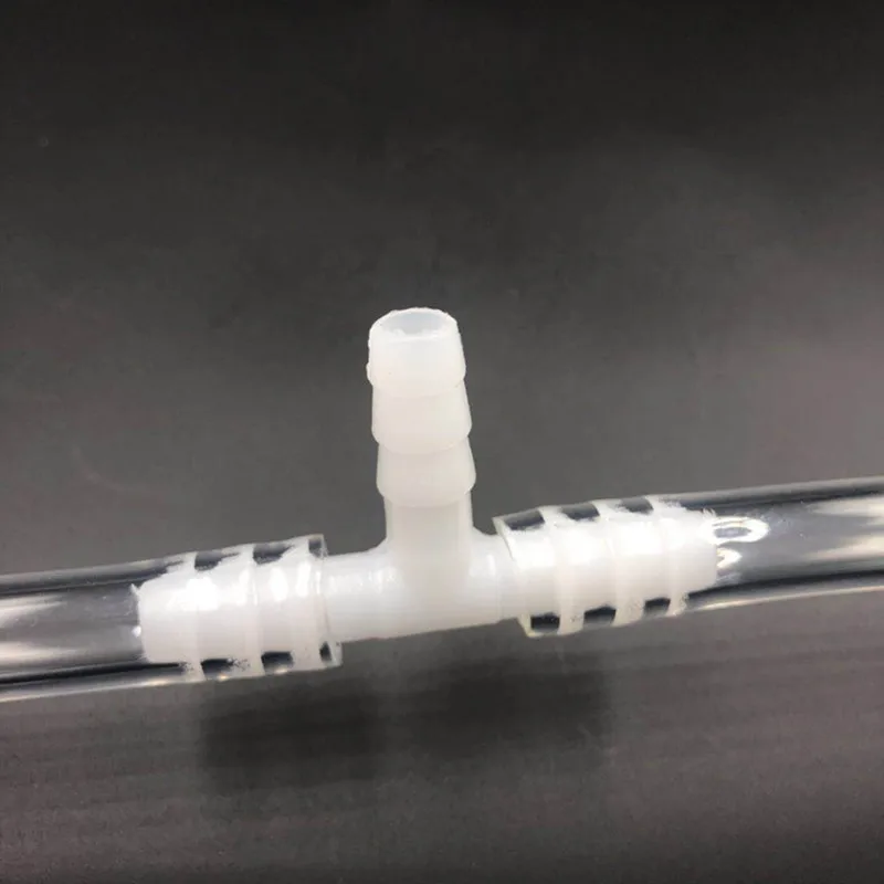 8 MM 10 MM de plástico Pagoda púas igual 3 Tee tipo conector de manguera de conexión de tubería de tubo conjunto para jardín 8 MM 10 MM de plástico Pagoda púas igual 3 Tee tipo conector de manguera de conexión de tubería de tubo conjunto para jardín