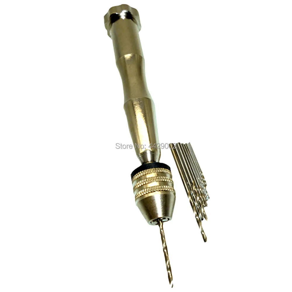 10pcs HSS Twist Drill Bits 0.6mm 0.8mm 1mm 1.5mm 2mm Metal Wood Plastic Hole Drilling + Hand Drill Universal Keyless Drill Chuck 10pcs HSS Twist Drill Bits 0.6mm 0.8mm 1mm 1.5mm 2mm Metal Wood Plastic Hole Drilling + Hand Drill Universal Keyless Drill Chuck