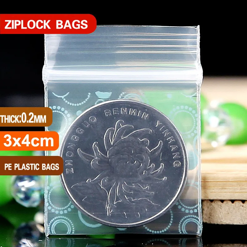 Толстые 0,2 мм маленькие цвета пластиковые сумки на молнии Ziplock сумка Ziplock Pill Pack сумки мини-пакеты на молнии пластиковые упаковочные сумки