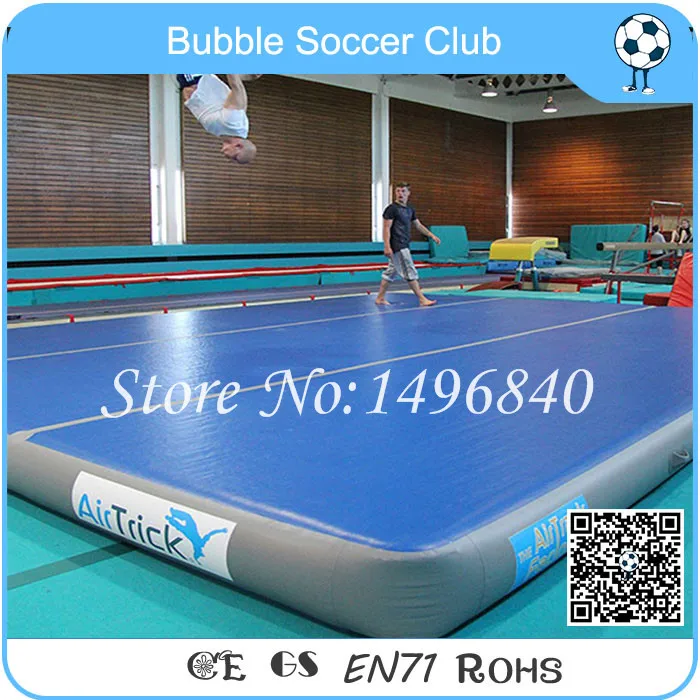 Free shipping 6m2m Inflatable Cheap Gymnastics Mattress