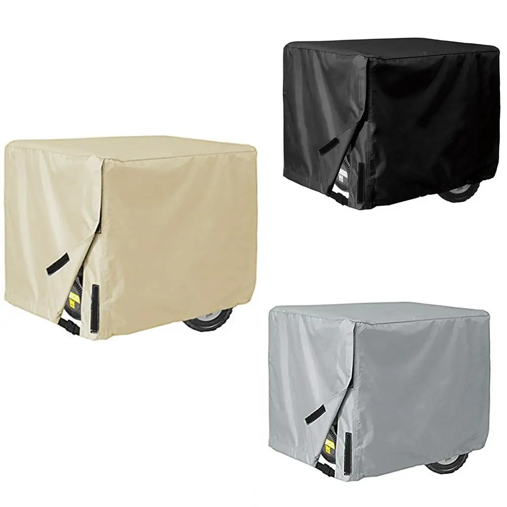 

Universal Oxford Cloth 100% Waterproof Dust Proof Generator Sun Protective Cover Set