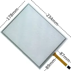 10,4 дюймов 4-проводная Тач-панель промышленный компьютер плоская вязальная машина сенсорный экран резистивная сенсорная панель