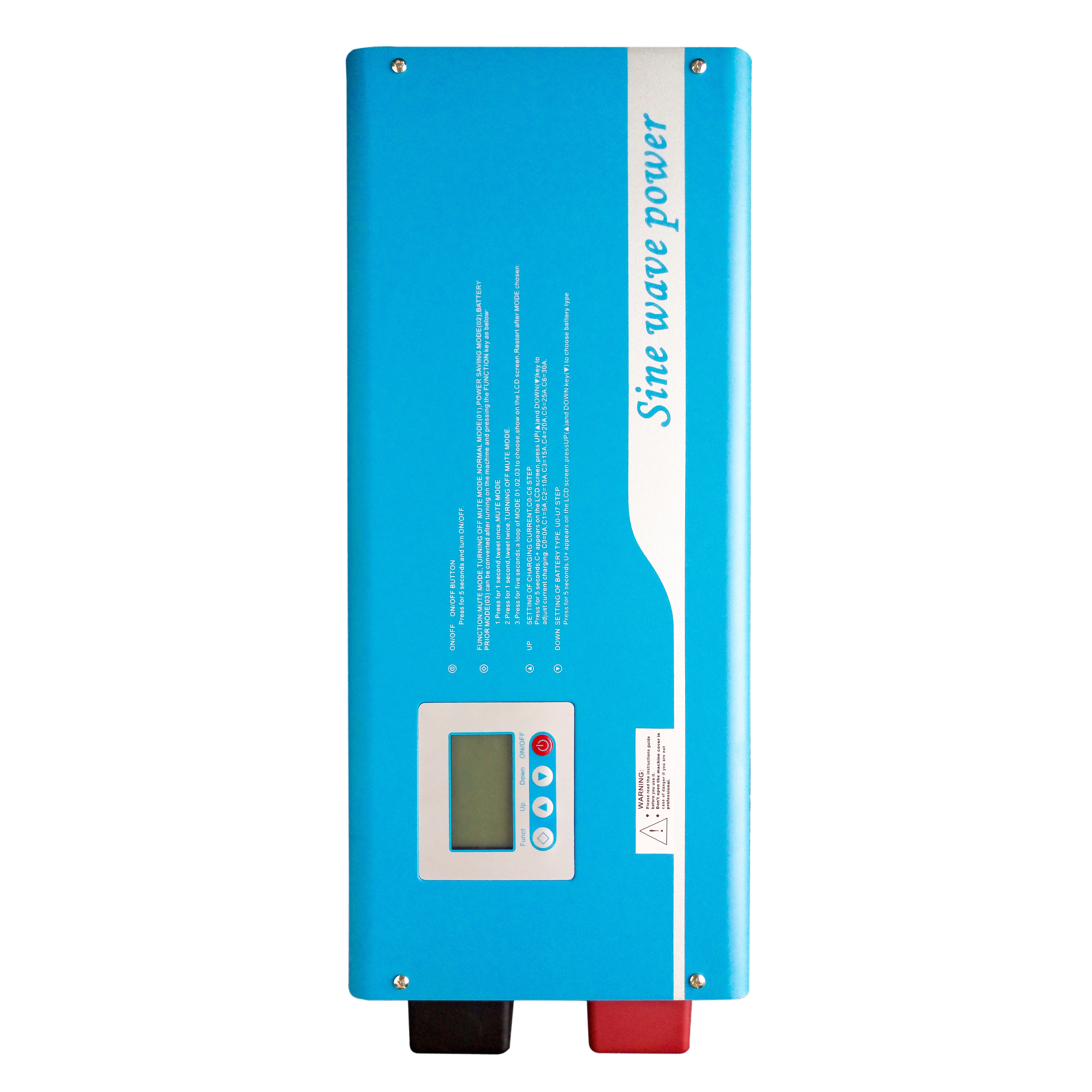 

Tumo-Int 1000W Digital Intelligent DC 24V to AC 220V Pure Sine Wave Inverter Charger