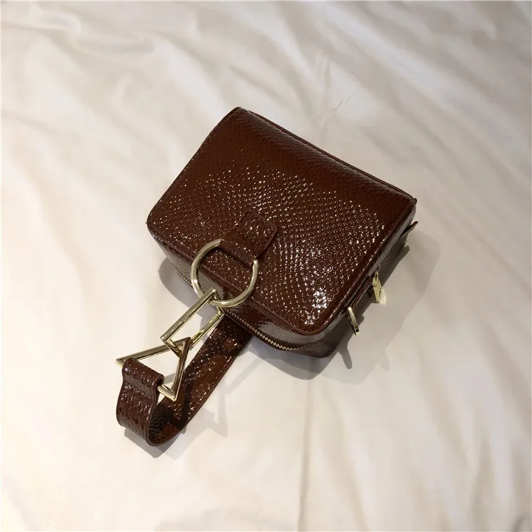 [BXX] новая женская сумка с текстурой, маленькая квадратная посылка, универсальная сумка-мессенджер из искусственной кожи, модные женские сумки HE212