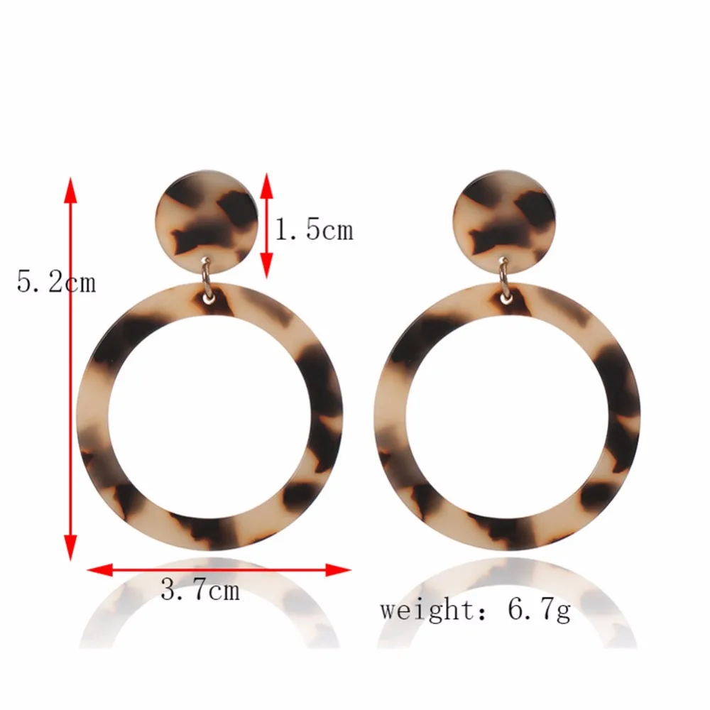 acrylic earrings