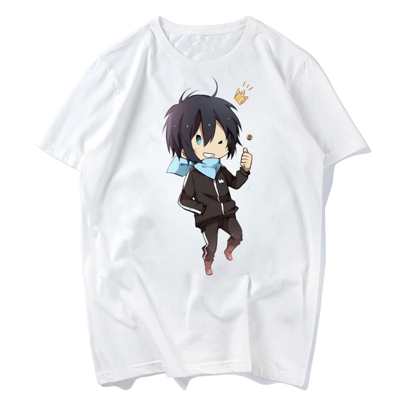 

Noragami Aragoto Yato T-shirt Japanese Anime Cosplay Costume Breathable men's T Shirt Casual Men Women Tees