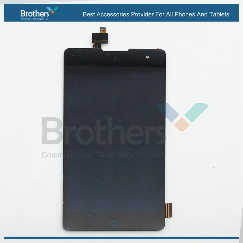 

10PCS Wholesale Black LCD Display With Touch Screen Digitizer Front Glass For ZTE V5 max N958ST Free Shipping With Tracking No