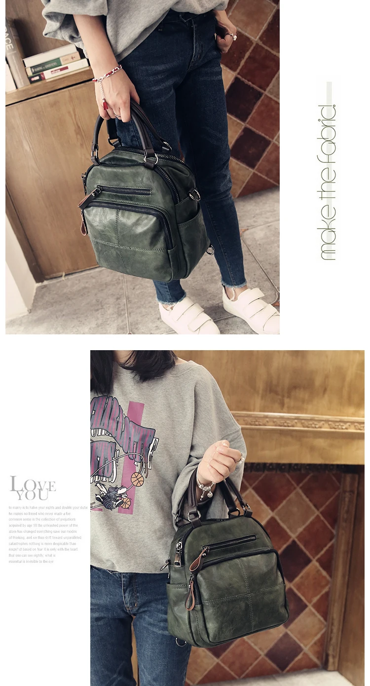 winter novelty women causal soft pu leather one shoulder bag female black brown green crossbody bag multifuntional handbag