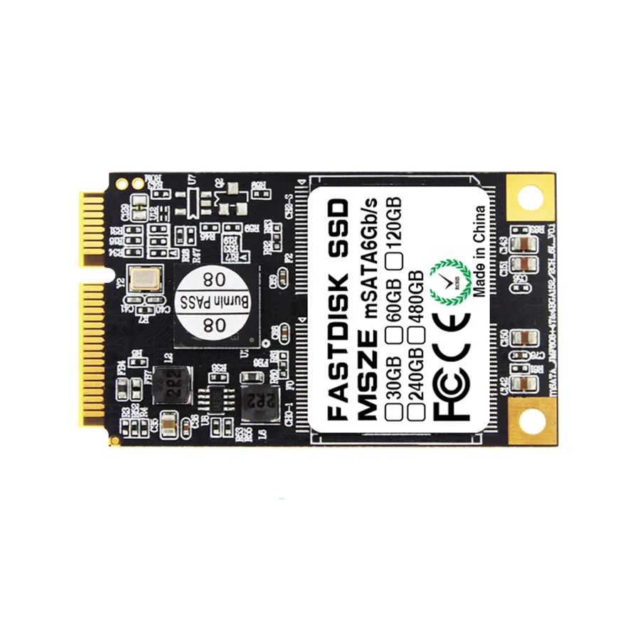 Original FASTDDISK Msata 60GB SSD 120GB 6Gb s mSATA III 3 Solid State Drive MLC Flash
