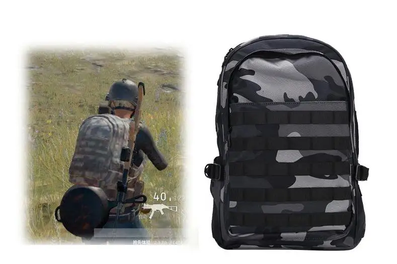 Игровой PUBG Новый Playerunknown's Battlegrounds Косплей Уровень 3 Рюкзак инструктора мульти-функциональный открытый большой емкости ранец