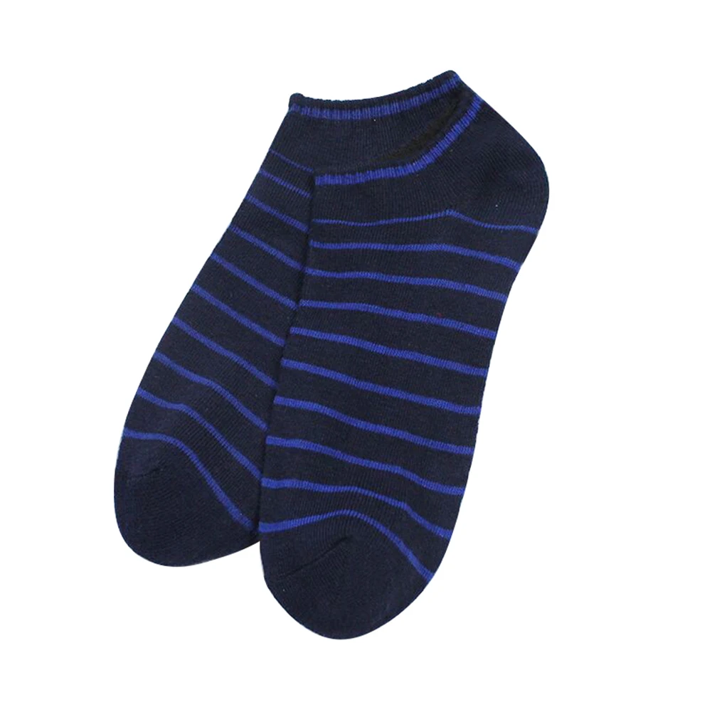 Повседневные мужские носки-лодочки; удобные мягкие дышащие полосатые короткие эластичные носки с низким вырезом; Calcetines; тапочки; Hoome