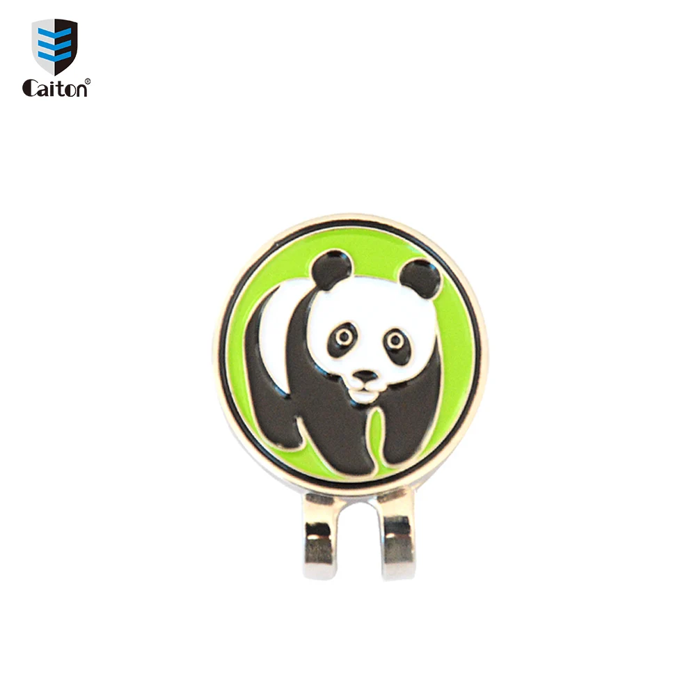 Caiton Cute animal Golf Ball Markers with Magnetic Hat Clip Golf Accessories