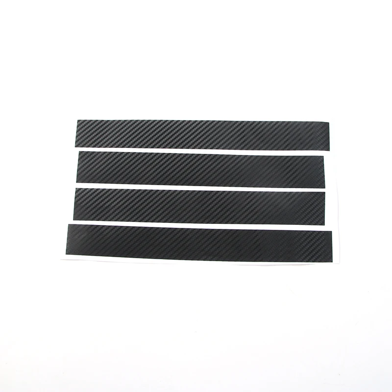 MOPAI, наклейка из углеродного волокна для салона автомобиля, против царапин, декоративная накладка s для Ford F150,, стильный автомобиль - Название цвета: door handle sticker