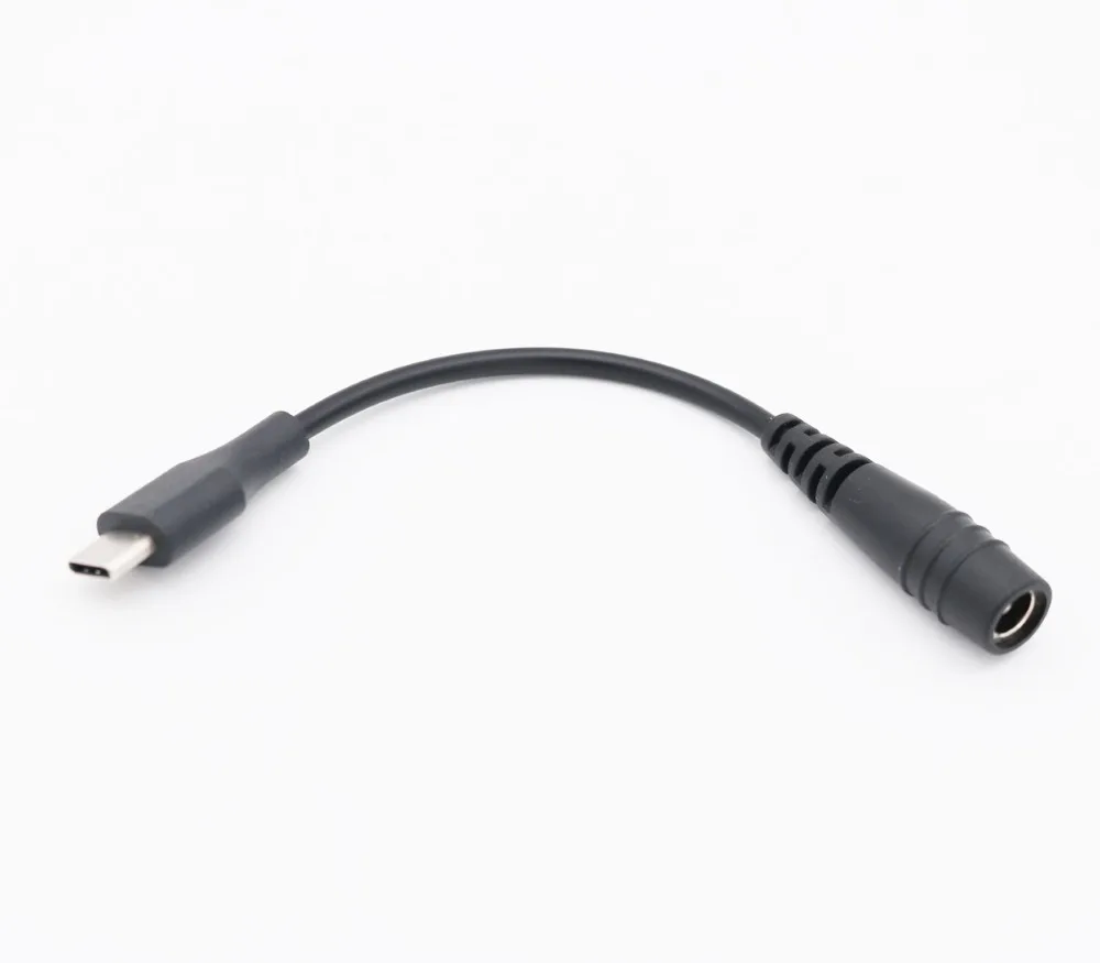 1 шт. USB 3 Type C штекер в DC 5 мм x 2 разъем питания удлинитель зарядный кабель 15