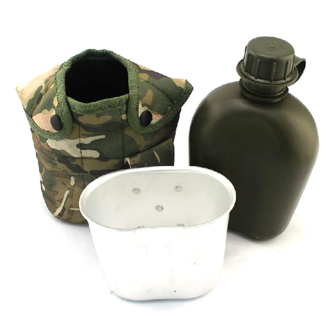 Steel Mug MFH US Army Canteen With A Folding Handle 0.5 L - Buy Online - Shop - Foto 9