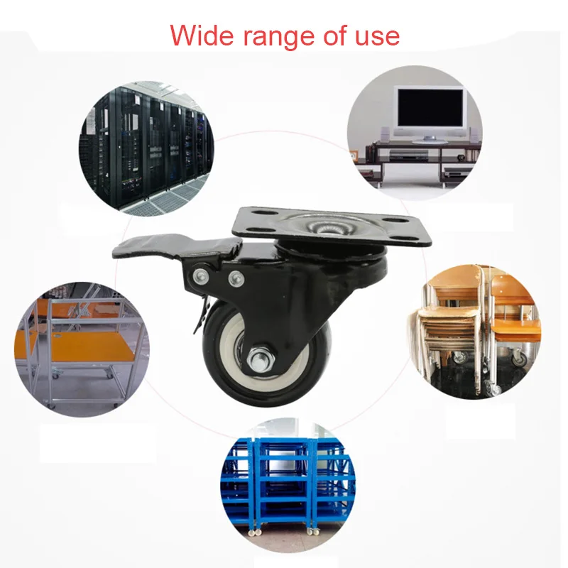 

Swivel Castor Wheel Replacement Office Computer Chair Shelf Swivel Castors --M25