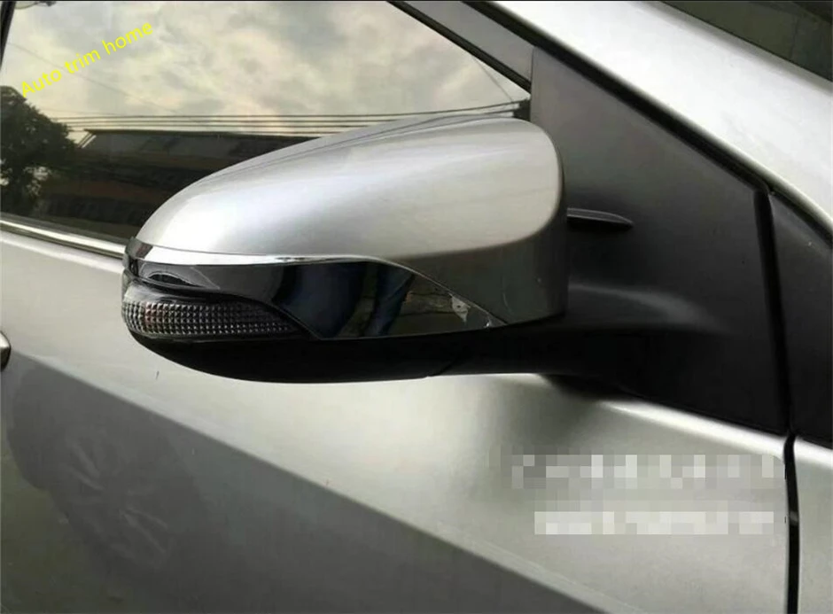 

Lapetus Door Mirror Protector Cover Trim 2 Pcs / With LED Turning Lamp Model Fit For Toyota C-HR CHR 2016 2017 2018 2019 ABS