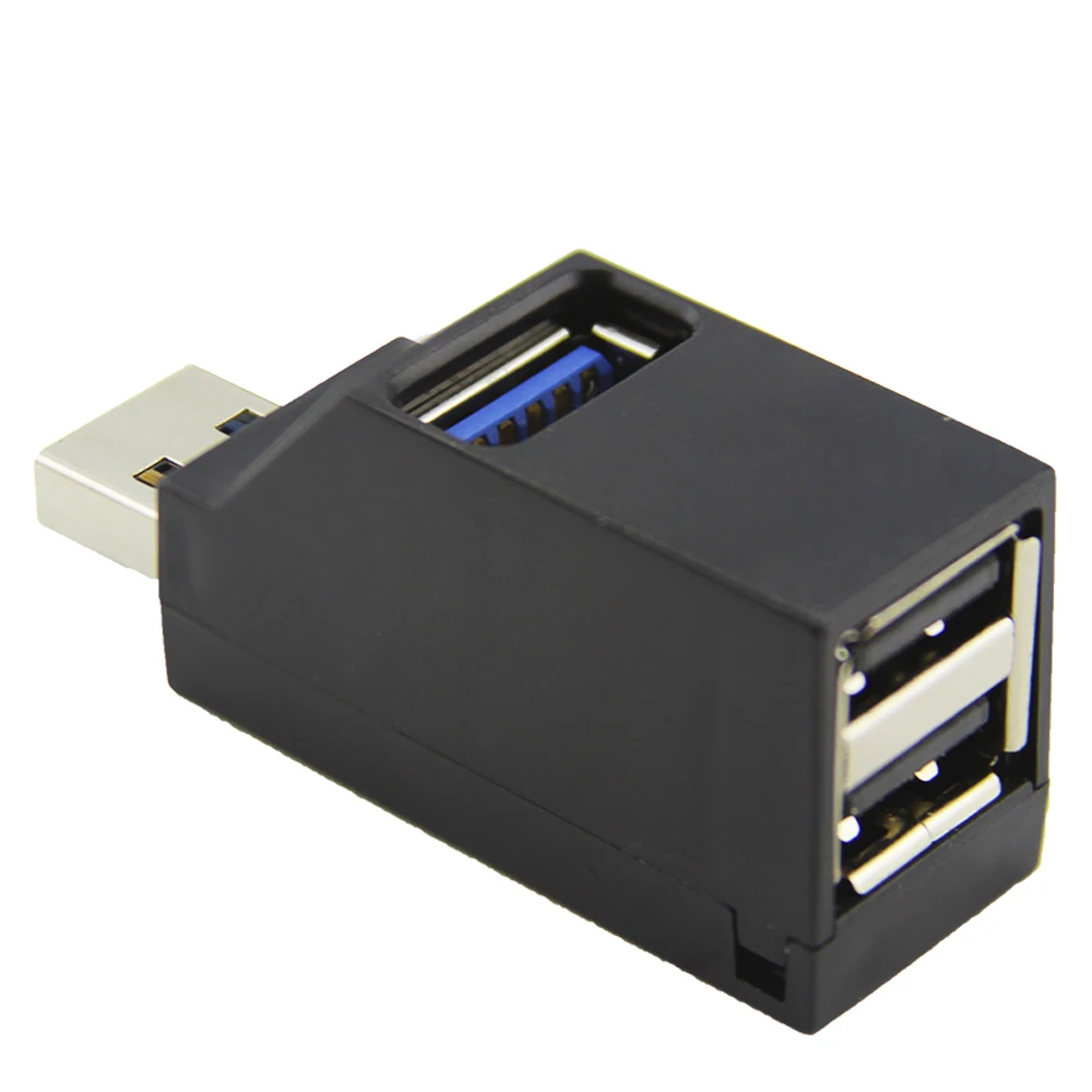 CHUYI USB 3,0 концентратор 3 порта мульти usb-хаб разветвитель супер скорость микро мини концентратор адаптер для ПК ноутбук гаджет аксессуары для ноутбуков