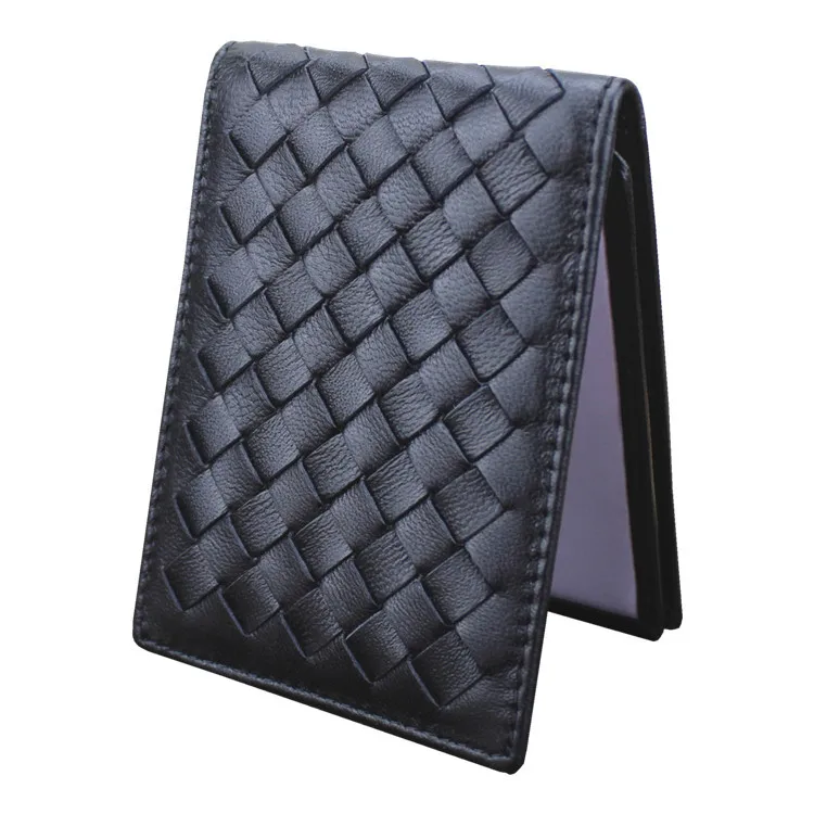 

Sell like hot cakes sheepskin woven driving license holster