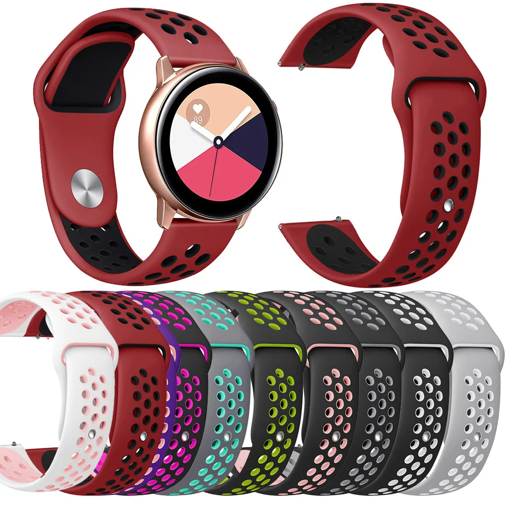 CARPRIE ремешок для часов большой силиконовый сменный Браслет Samsung Galaxy Watch Active Drop 3