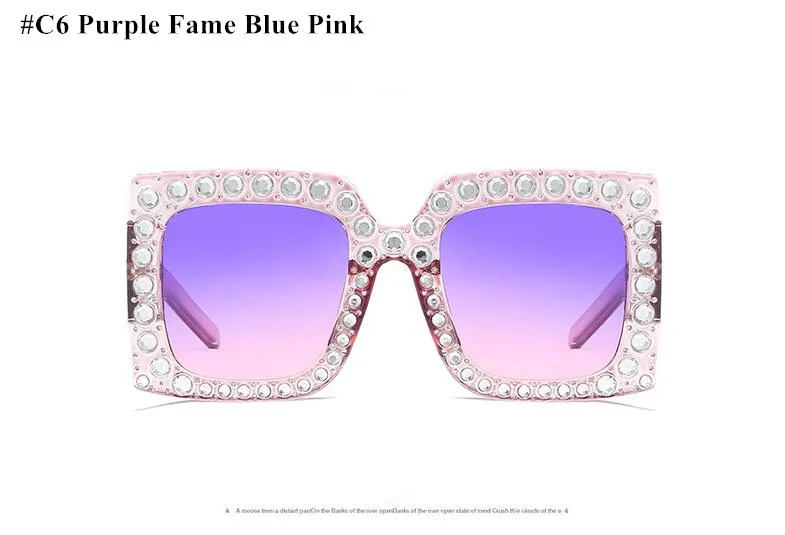2018 New Diamond Square  Sunglasses (22)