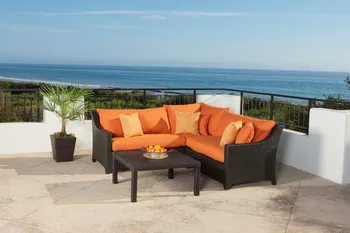 

new desghin outdoor rattan wicker furniture patio sofa set