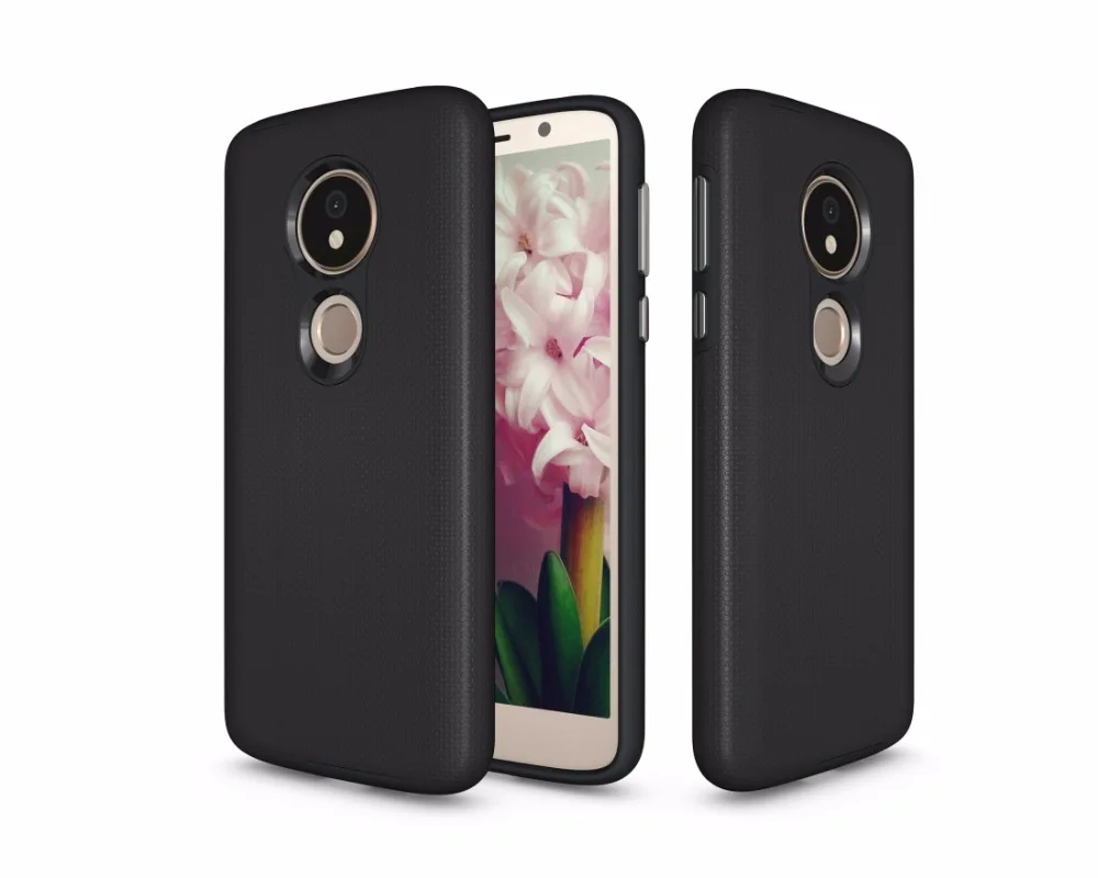 Противоскользящий защитный чехол из ТПУ + ПК для Motorola Moto G6 Play (Версия США) |