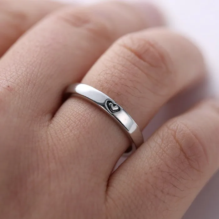 Personalized Ring Thin Secret Message Gold Silver Posey Personalized Ring Thin Secret Message Gold Silver Posey With I Love You Gifts In Rings From Jewelry Accessories On Aliexpress