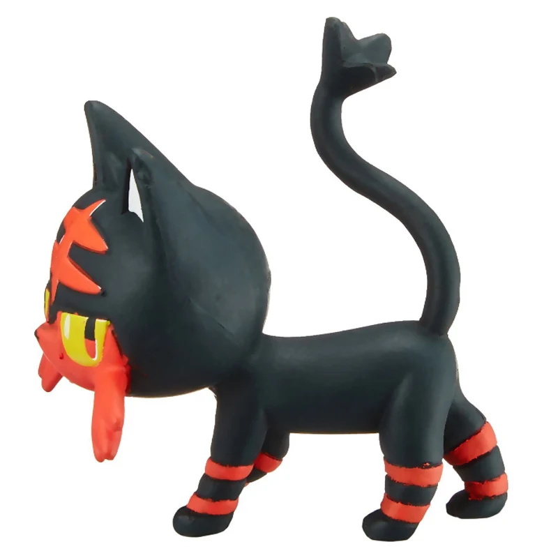 Takara Tomy Pokemon Moncolle EX Sun Moon 4 см мини игрушка Коллекция фигурка EMC04 Litten Новинка