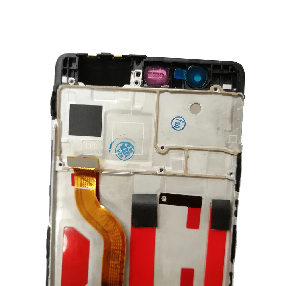 ЖК дисплей для Huawei P 9 P9 EVA L09 L19 сенсорная панель переднее стекло с рамкой