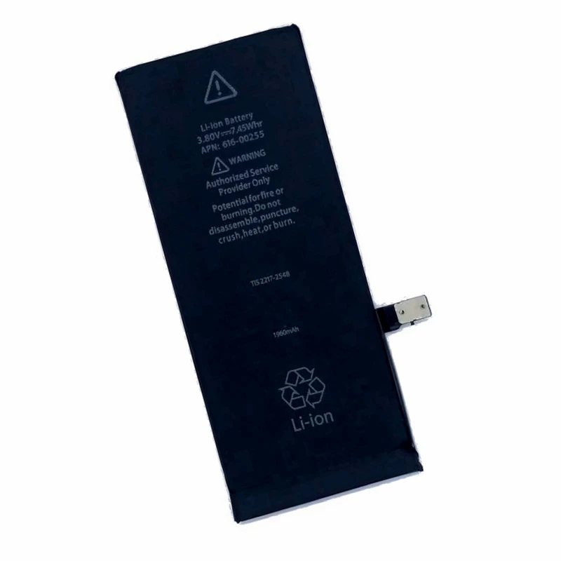 

supersedebat 0 Cycle 1960 MAh Real Capacity For Iphone 7 Battery 0 Cycle Battery For Apple IPhone 7 7g Battery For Smart Phone