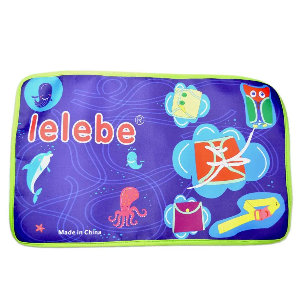  Owl Cabinet Toy Early Education Baby Cloth Educational Teaching Board Child Education Puzzle Assemb - 33042910303