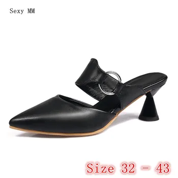 

High Heels Women High Heel Shoes Pumps Stiletto Woman Party Wedding Shoes Kitten Heels Small Plus Size 32 33 - 40 41 42 43